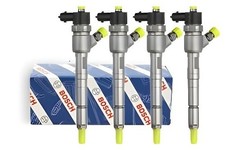 4 x Iniettori 0445110183 Diesel Bosch Fiat Grande Punto Evo 1.3 Multijet Opel