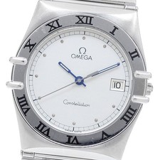 Orologio Uomo OMEGA Constellation Data Quadrante Argento Quarzo_919230