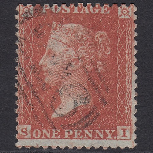 T28 1855 1d - 1d, red-brown