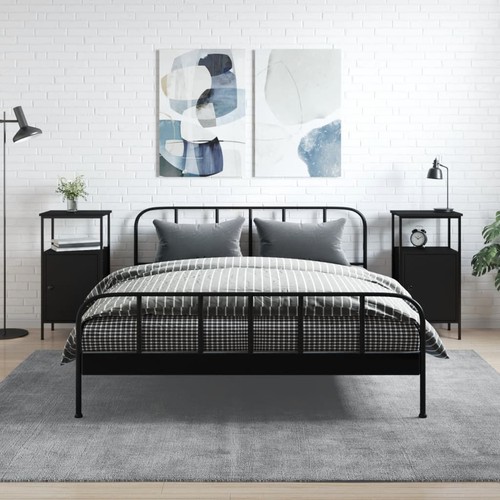 Vidaxl comodini neri - comodini, pz