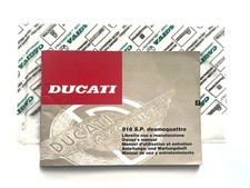 DUCATI 916-SP MANUALE