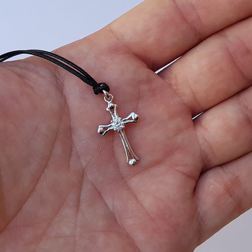 Catena collana crocifisso - catena,