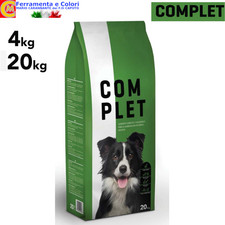 Cibo per Cani Adulti COMPLET Cereali Carne Disidratata Alimento Completo 4 20 Kg