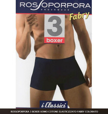 6 BOXER uomo elasticizzato