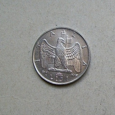 1 lira impero 1941 XIX
