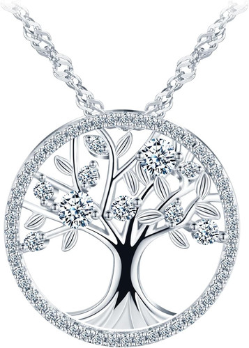 Collana ciondolo albero - collana, di