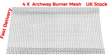 4 X Archway Donner Kebab Grill Shawarma Macchina Bruciatore Rete Coperchio Acciaio Inox