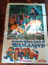 Manifesto LA MERAVIGLIOSA FAVOLA DI BIANCANEVE 1972 by MARIO PIOVANO