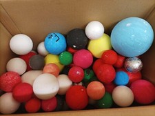 80 sfere di polisterolo varie