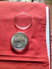 1 1/4 ONCIA  (1 1/4OZ) CANADA BUFFALO 2015 ARGENTO PURO GR.39,20 FDC/F.SPECCHIIO