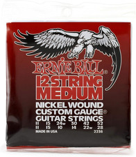 Medium string nickel - medium, 12-string