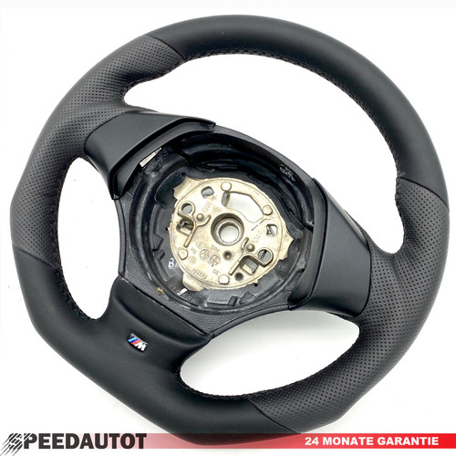 Volante piatto pelle bmw - piatto, in