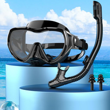 Set per Snorkeling Adulti Con Maschera E Boccaglio, Maschera Subacquea Adulti, S