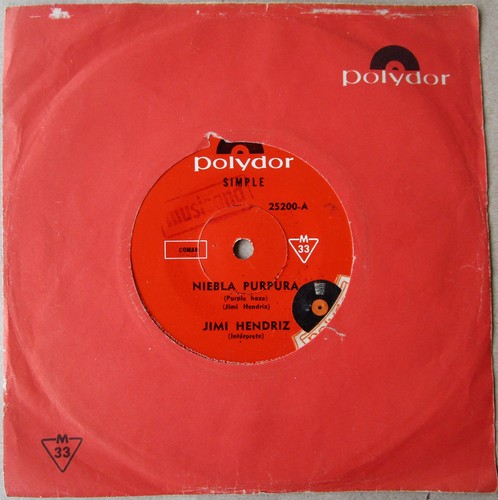 Jimi hendrix purple - 7",