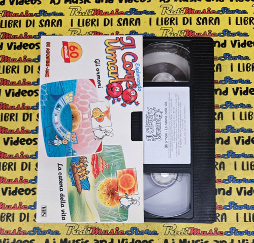 Vhs cartonata esplorando - esplorando, il