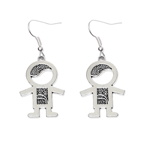 Orecchini con bimbo - 22, 33mm