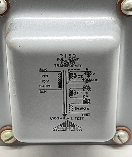 Vintage triad r113b - triad,