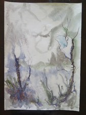 36x50 cm QUADRO PAESAGGIO