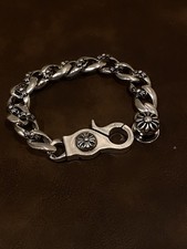 Bracciale uomo croce cuori
