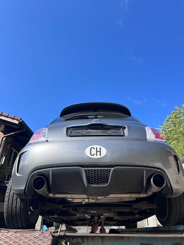 Scarico inox 500 - inox, abarth