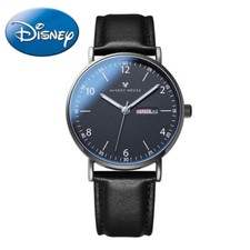 OROLOGIO TOPOLINO MICKEY MOUSE movimento Giapponese Miyota DISNEY elegante nero