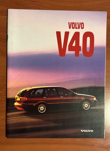 Book brochure depliant - book, volvo