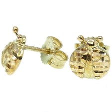 Girl Ladybug Yellow Gold