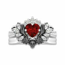 Set Anello Teschio Creato in