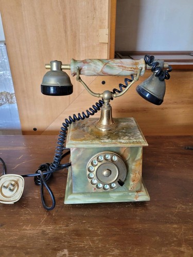 Telefono vintage onice e - telefono, in