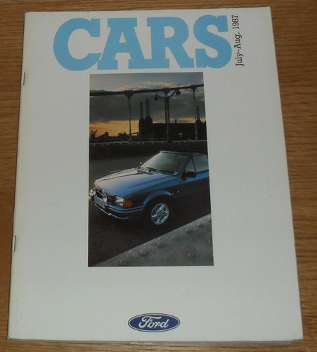 Ford brochure 1987 - ford, fiesta