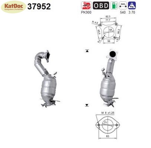 Catalizzatore audi a3 seat - audi, a3,seat