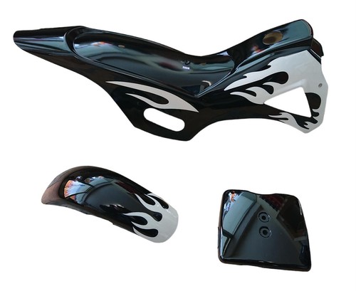 Set carene nero bianco mini - set,
