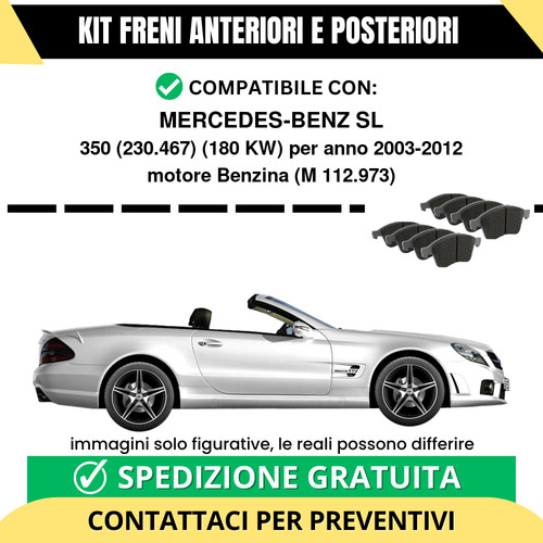 Pastiglie freno ant post - ant,