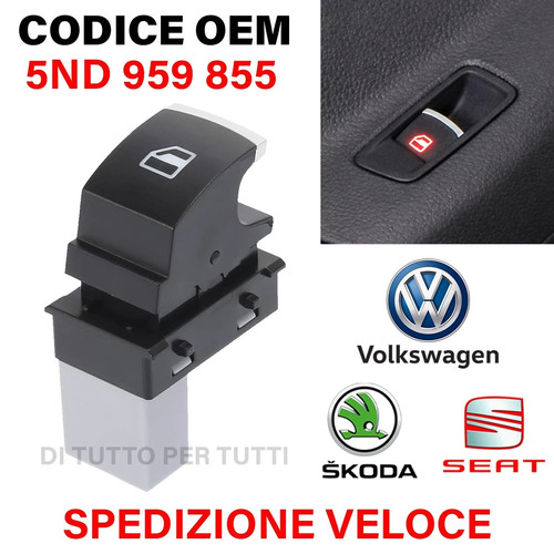 Pulsante alzacristalli - pulsante,