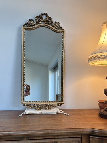 Specchio vintage ornato - , in
