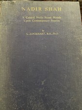 Nadir Shah A Critical Study