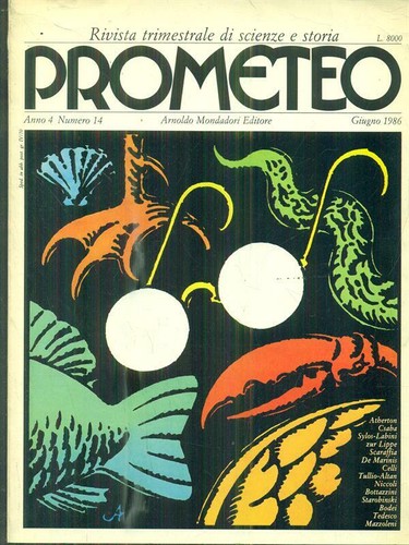 Prometeo anno numero 14 - prometeo.,