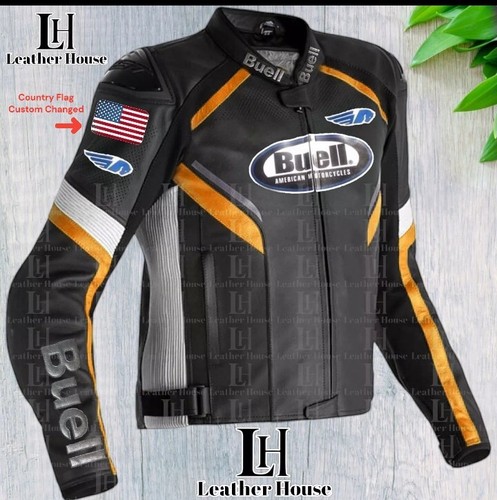 Giacca pelle uomo - di, buell