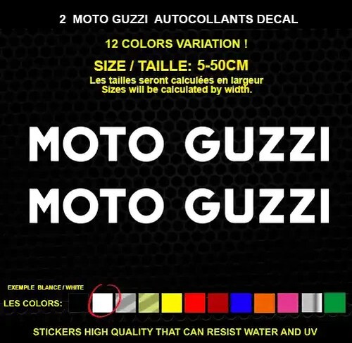 Moto guzzi sticker genuine - sticker,