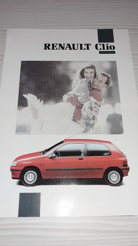 Brouchure depliant renault - brouchure,