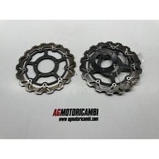 COPPIA DIISCHI FRENO ANTERIORI KAWASAKI NINJA ZX-636 ZX-6R 2003-2004-2005
