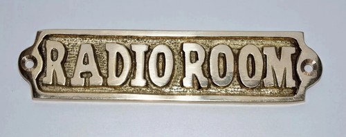 Cartello porta ottone - fatto, a