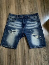 Alcott Denim Slim Bermuda with