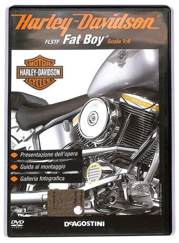 Harley davidson flstf - harley, boy