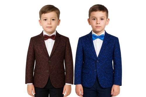 Giacca blazer casual stampato