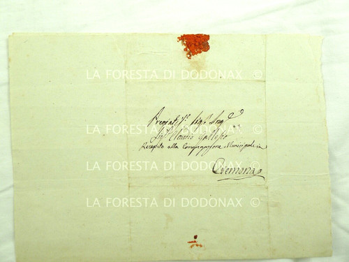 Lettere manoscritto roggia - lettere,