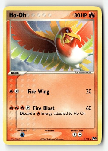 Pokemon card lp pop - ho-oh,