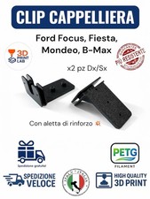 2 Ganci Fissaggio Cappelliera