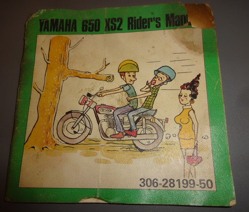 Yamaha 650 xs2 - 650, manuale