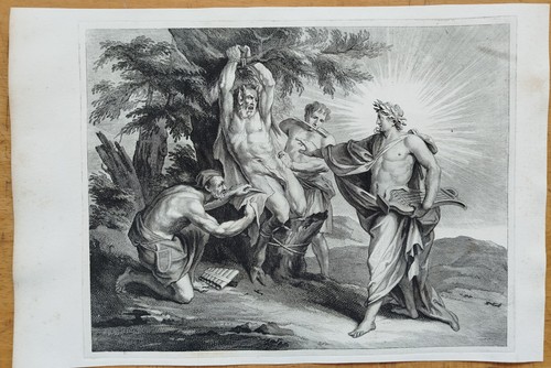 Apollo satiro marsia scuoiato - satiro,